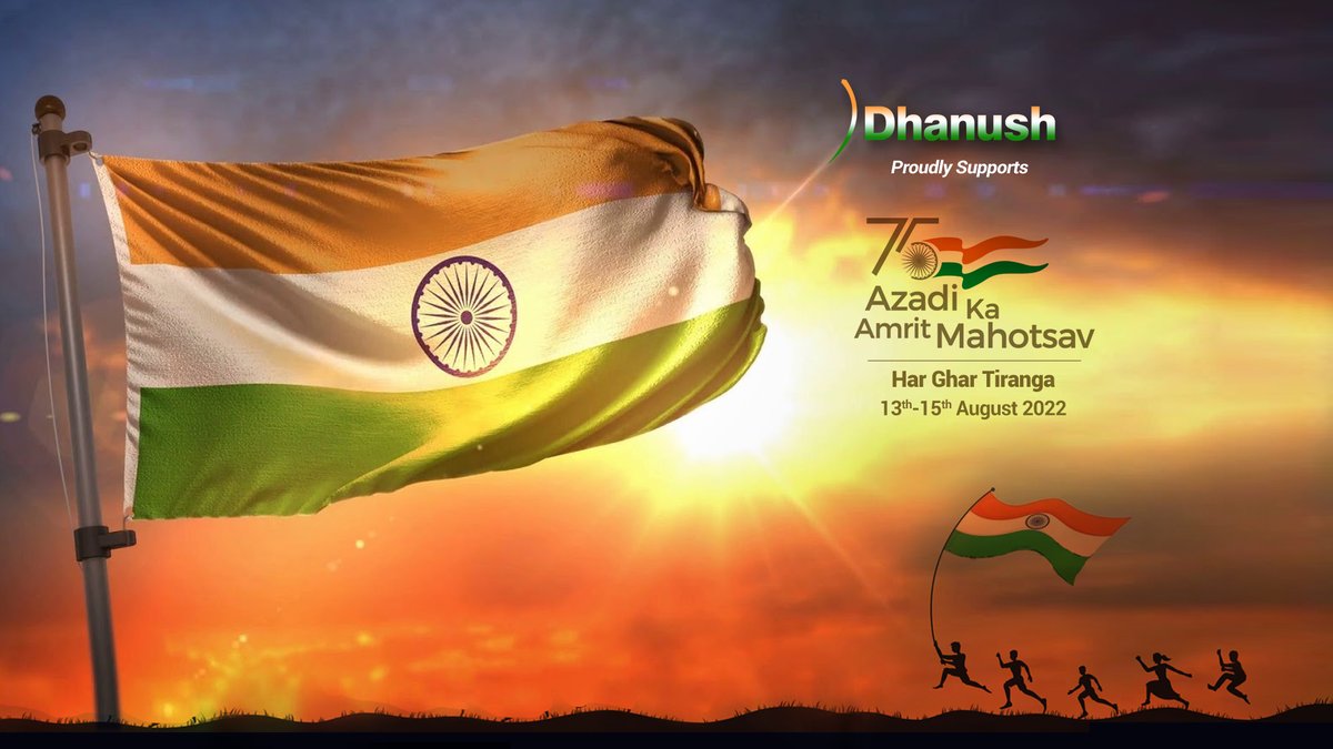 DhanushGlobal's tweet photo. #azadikaamritmahotsav #75thIndependenceDay #NarendraModi https://t.co/b80DTJq2Mw