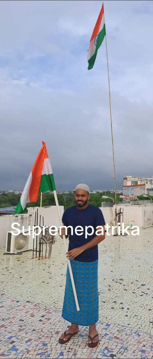 supremepatrika's tweet photo. पैदल हज पर निकले हज पर निकले शिहाब भाई ने अजमेर में किया ध्वजारोहण
#shihabchottur #shihab_chottur #LiveFlashes #HappyIndependenceDay #flaghosting #flagceremony #Ajmer
पैदल हज पर निकले हज पर निकले शिहाब भाई ने अजमेर में किया ध्वजारोहण https://t.co/cfrFZTXbg3