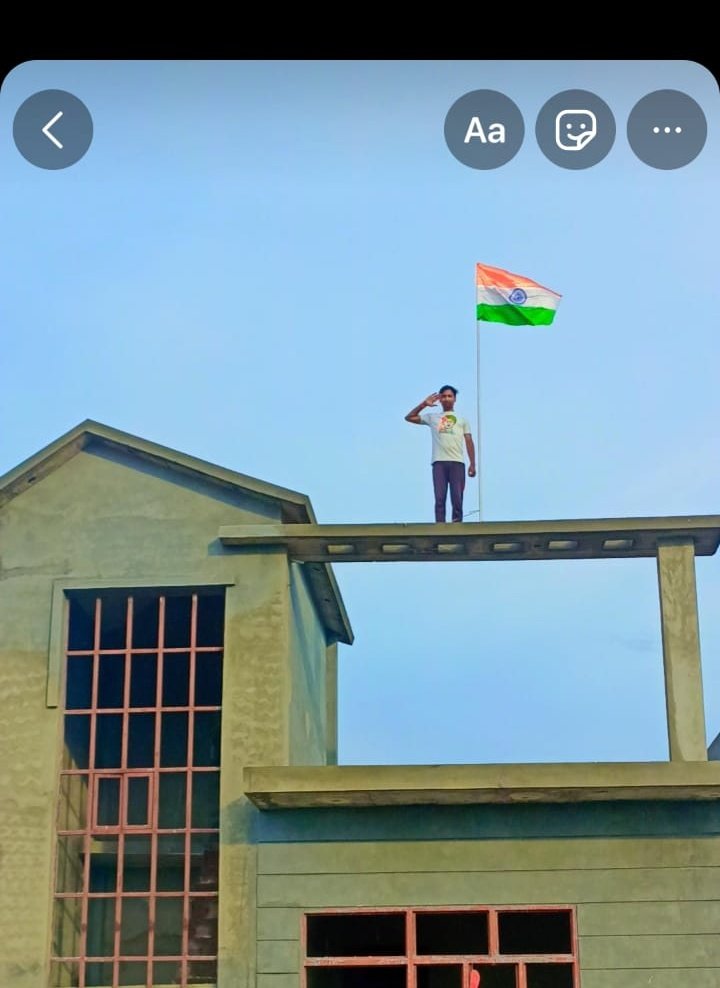 SaunajM's tweet photo. #IndependenceDay A very Happy 76th Independence Day to all of my fellow citizens. Jai Hind. Vande Mataram. 🇮🇳

Today #India completes its 75 years of Independence. 

#IndiaAt75 #IndependenceDay #IndependenceDayIndia https://t.co/2adbKXxPLz https://t.co/jsZyfAX3A6