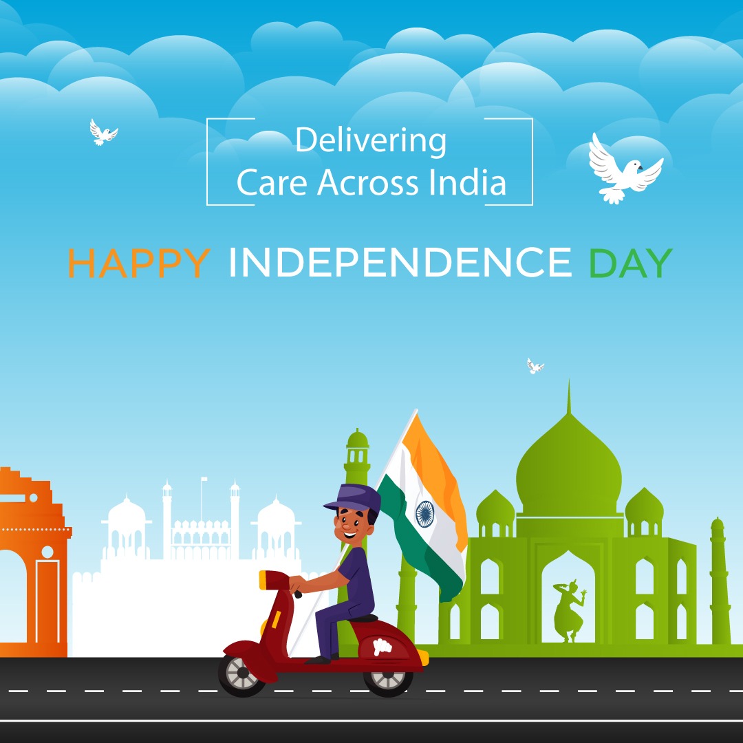 clickoncare's tweet photo. Delivering care across India ๐ฎ๐ณ
.
.
.
.
.
#75thindependenceday #independenceday #india #indian #independencedayindia #proudindian #indianarmy #indianproud #careforall #clickoncare https://t.co/SaRDPxeBYr