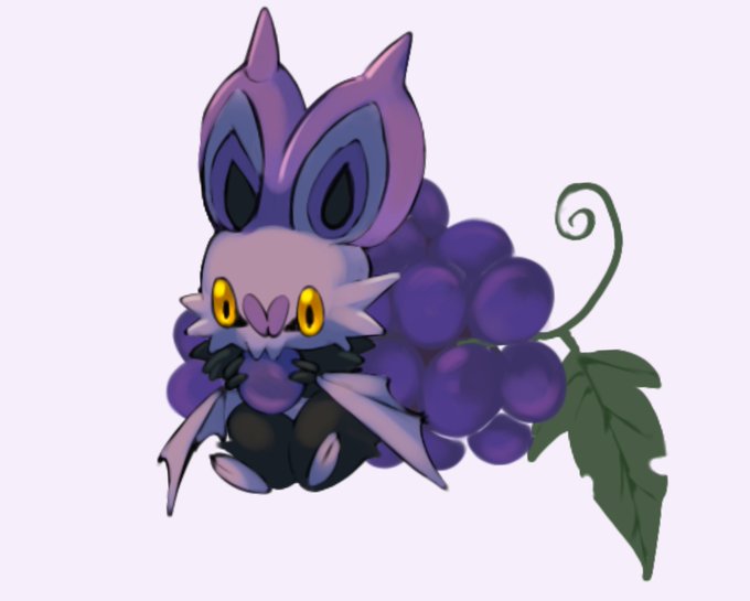 #ポケモン版深夜の真剣お絵描き60分一本勝負ぶどうオンバット 
