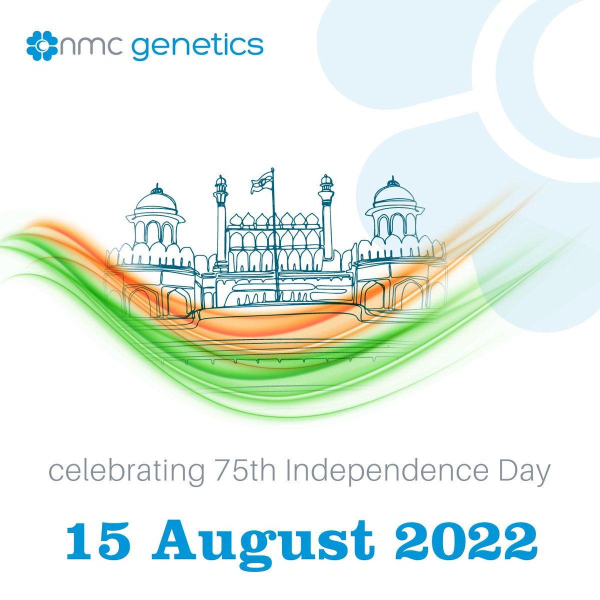 NeotechworldLab's tweet photo. Happy 75th Independence Day!
#nmchealthcare #nmcgenetics #independenceday2022 #genomics #genetics https://t.co/7ayFRSkqJZ