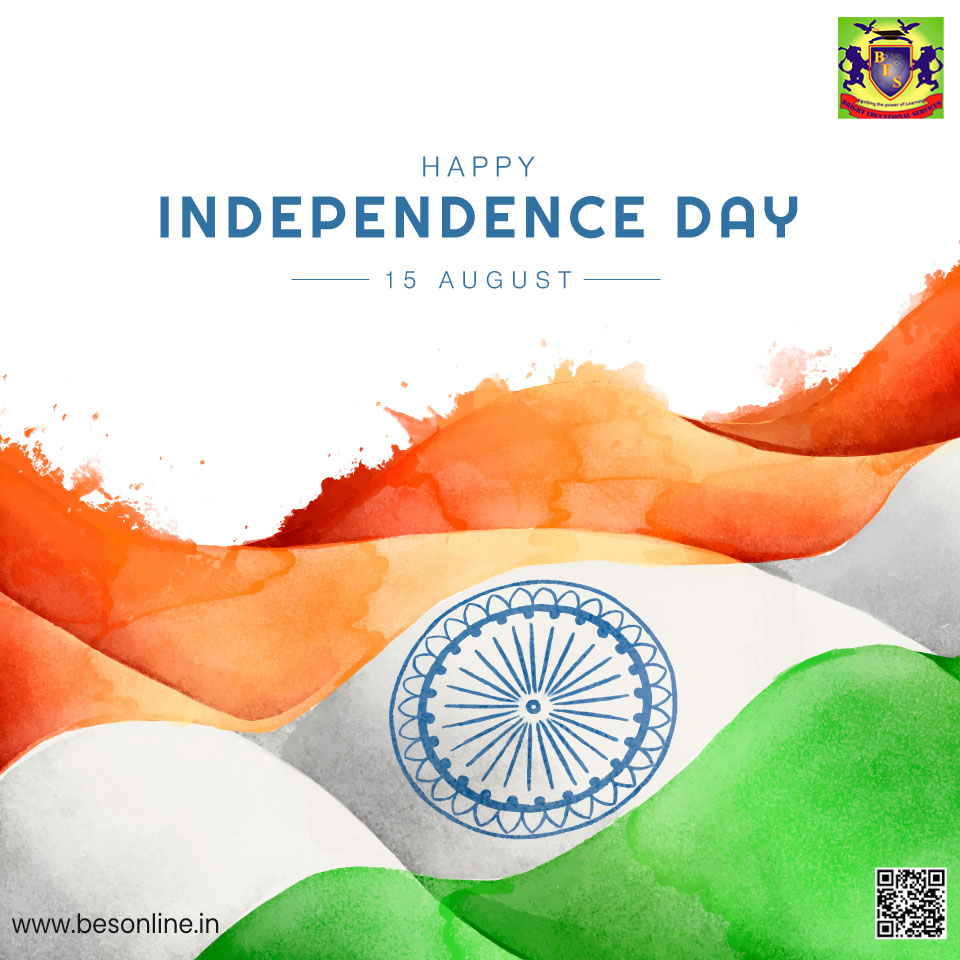 Brighteduserv's tweet photo. Let us celebrate the 75th year of independence by remembering the freedom fighters and the glorious history of India
#75IndependenceDay #IndiaAt75 #IndependenceDay #IndiaIndependenceDay #IndependenceDay2022 
#IDAY2022 #BES #BESOnline https://t.co/o2XmjutXRT