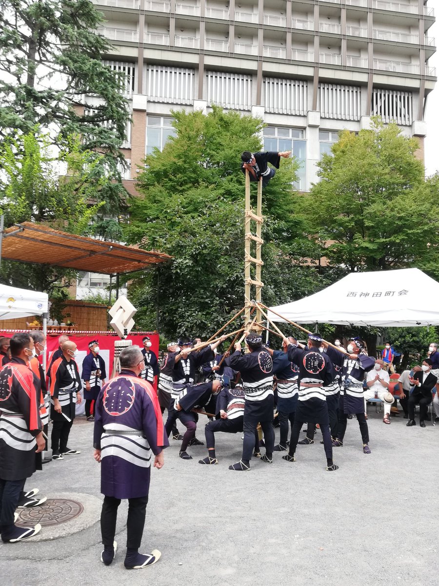 ユナイテッドトウキョウ 三社祭 江戸消防 扇子 纏 と組 レア - 通販
