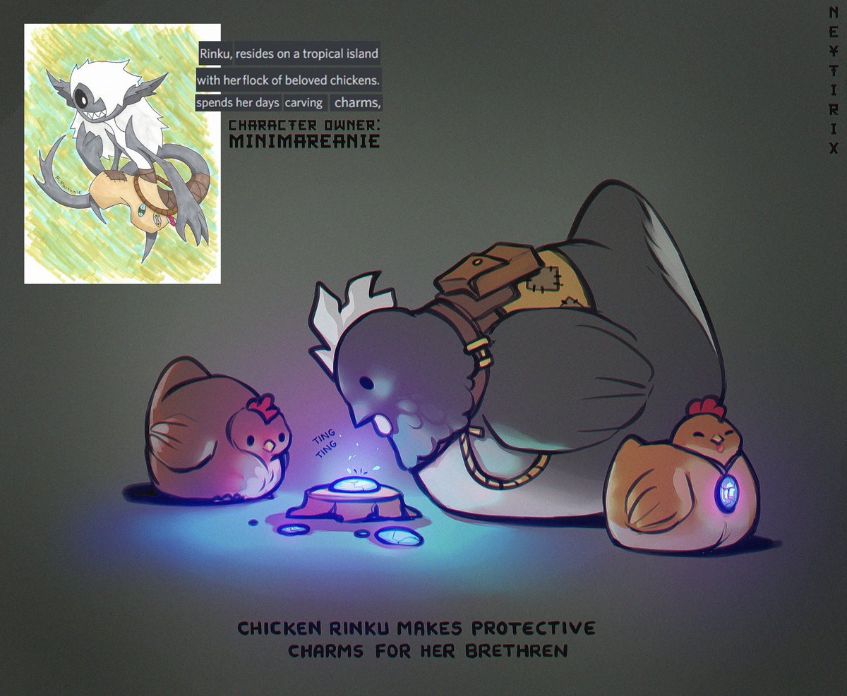 Neytiirix's tweet photo. Forgot to post the wk.5 patreon redesigns in all the hecticness of this week! Better late then never I suppose! Here's some spider dudes and chicken https://t.co/MJhk8u3LKG