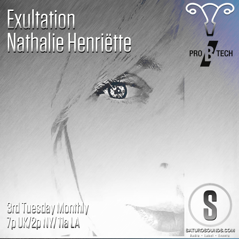 SaturoSounds's tweet photo. Exultation w/ Nathalie Henriëtte @FemaleDJTweets airing @ 7p UK | 2p NY | 11a LA @ https://t.co/3nsFVvsIVv | Find us on @GooglePlay @AppStore #TheDeeperSideOfHouseAndTechno #SaturoSounds #ExultationWithNathalieHenriëtte
#ProBTech https://t.co/EK9ulV4YJN
