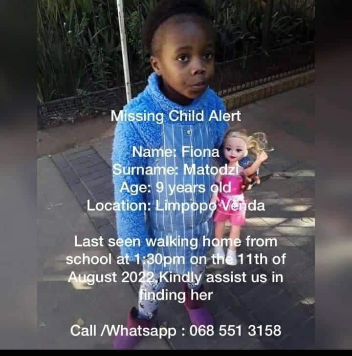 AdvoBarryRoux's tweet image. MISSING CHILD ALERT!