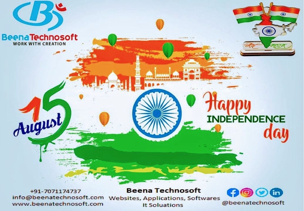 beenatechnosoft's tweet image. A big salute to all the soldiers who sacrificed their lives for our independence! Jai Hind!

Happy independence day!!

#HappyIndependenceDay #happyindependenceday2022 #beenatechnosoft #softwarecompany #webdevelopmentcompany #website #UttarPradesh #NCR #newdelhi #varanasi