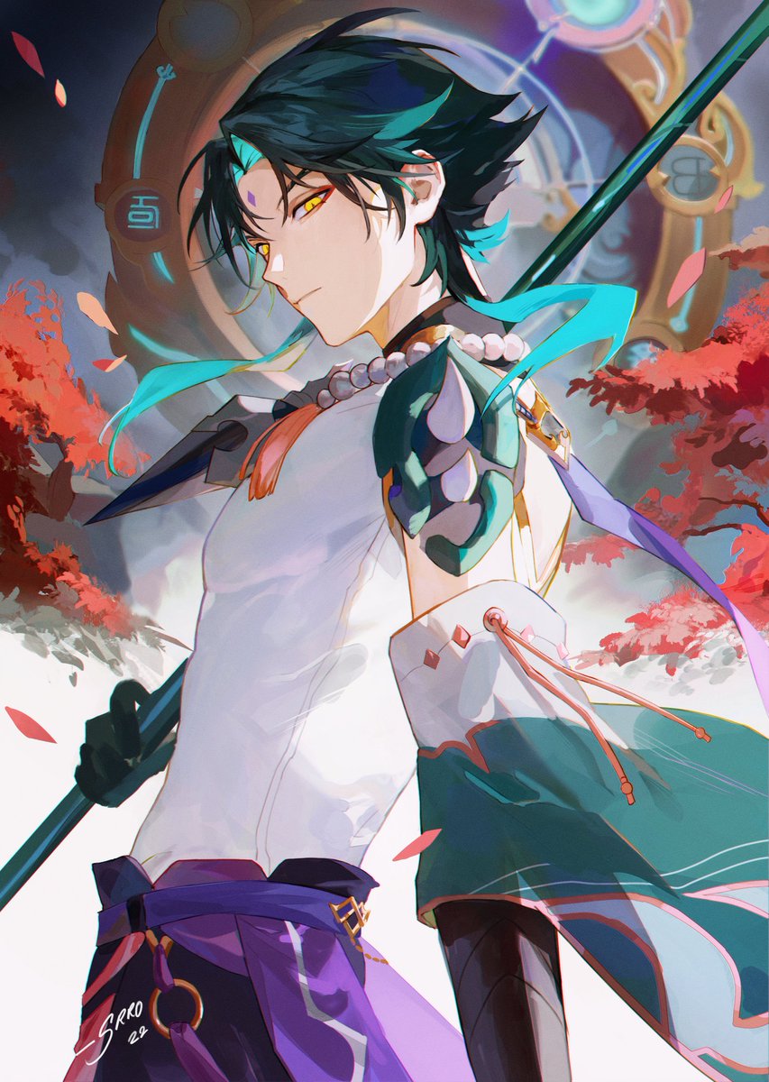 魈|ショウ(原神) 「#原神 #xiao 」|ᔕᖇᖇØ ➟ c0mm timeのイラスト