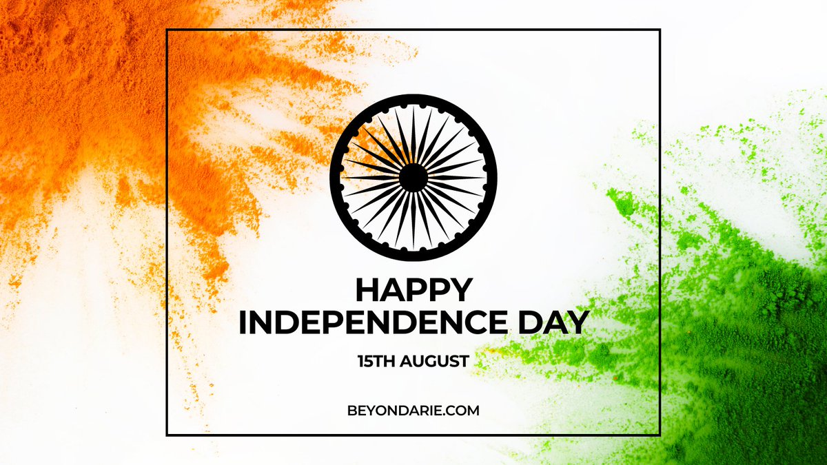 beyondarie's tweet photo. May the glory of Independence Day be with us forever. Wishing you all a very Happy Independence Day. #independenceday2022 #IndependenceDay #15August2022 #75independenceday    https://t.co/7veczNBsDU https://t.co/DoLbDhg2uP