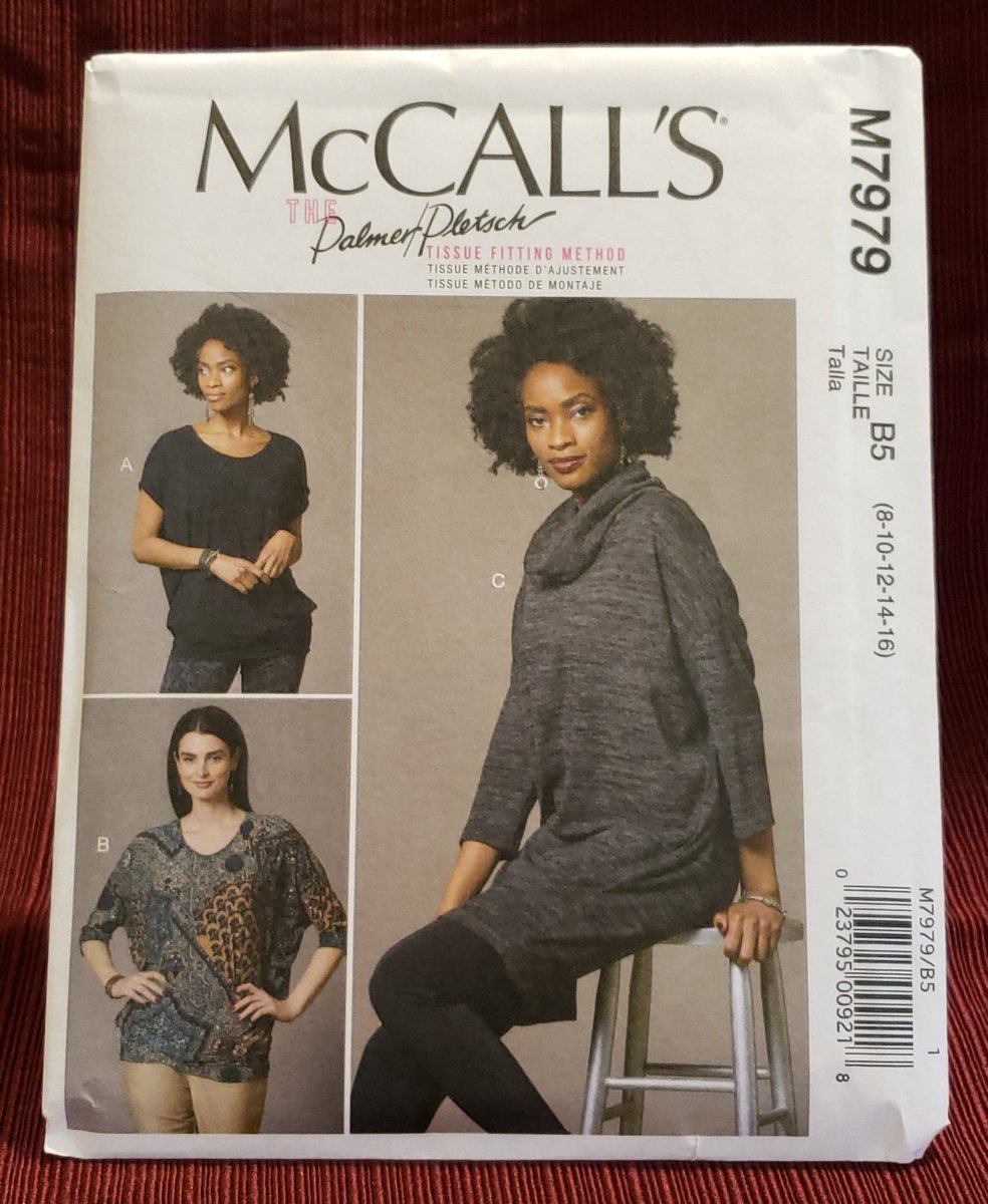 quilts_more's tweet photo. Misses Top And Tunic Sewing Pattern McCall's M7979 Size 8, 10, 12, 14, 16, Palmer Pletsch Tissue Fitting Method, Close Fitting, Pullover Top https://t.co/wL9TPZestI #Etsy #ImagineQuiltsAndMore #DropShoulder https://t.co/VbY5jILwyg