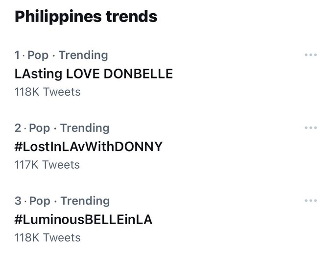 intothedb's tweet photo. aside from #donbelle, bubblies all over the world deserves to be praised too! from NYC, to SFO and to LA! walang katapusang TPs &amp; puyat for team bahay and the efforts of team live! It was all worth it, all for donny and belle! WE WERE AMAZING TOO! proud of us all. FANDOM HUG! 🤗 https://t.co/XkSRXoiR7h