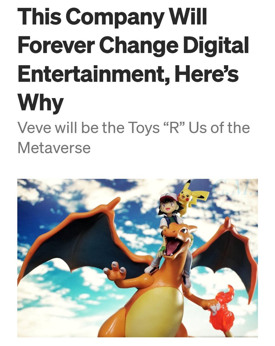 rootlessgirl's tweet photo. Came across this great article about #veve! Go give this article a "clap" 👏 so it will be shown to more people! 

📰 Link:
https://t.co/P9k8KcNz9y

@veve_official @DavidYuNZ https://t.co/g50nNOrGEU