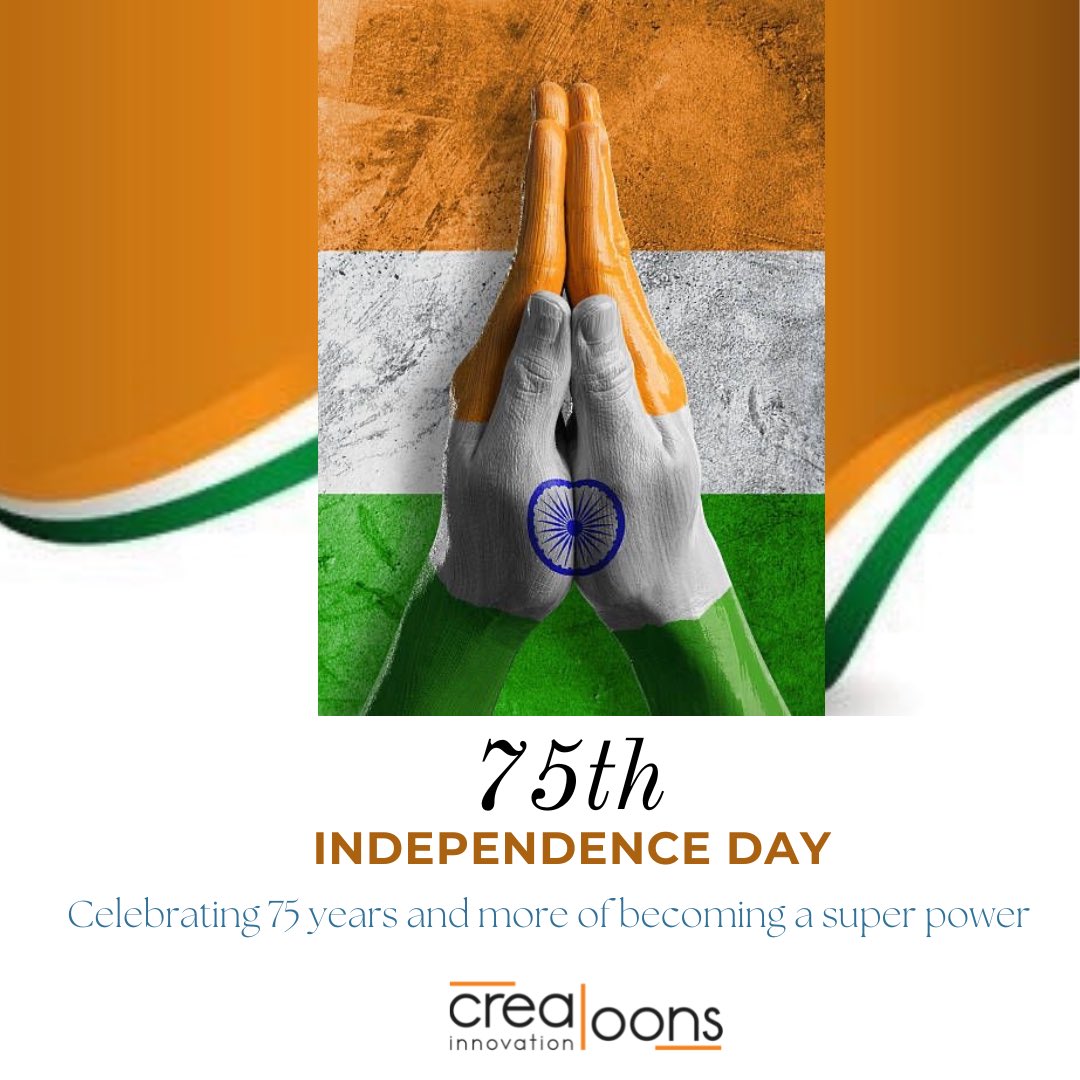 369innovations's tweet photo. Celebrating #azadikaamritmahotsav by contributing our bits in developing innovations through technology. Wishing everyone a very Happy Independence Day.
#azadikaamritmahotsav #happyindependenceday #independenceday #independencedayindia #75thindependenceday https://t.co/ClJHFX6jda