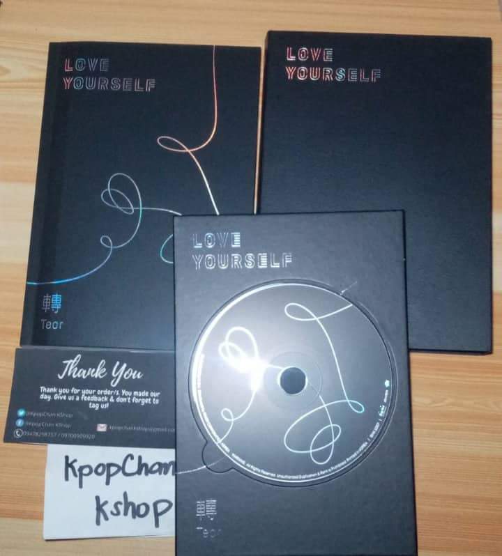 🤍BTS ALBUM GIVEAWAY [Love Yourself Tear (R)]🤍

rt, like + follow (🔔)

<a href="/prlgives/">Pearl 🦪</a>
<a href="/KpopchanKshop/">KpopChan Kshop</a> 

For 🇵🇭 and free shipping fee!