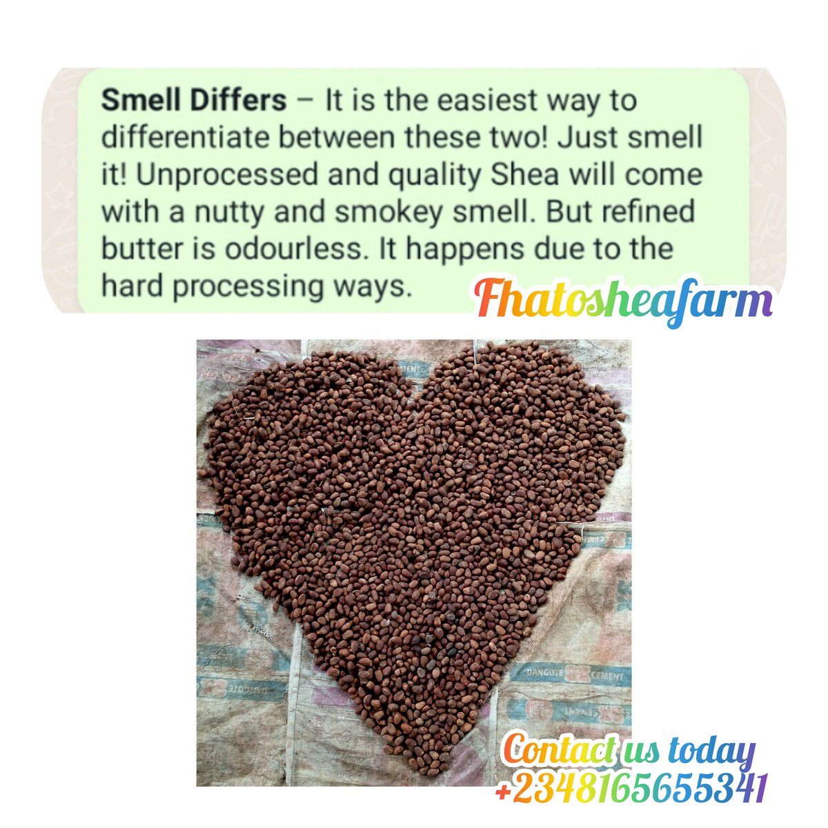 Fhato_Shea's tweet photo. Ways in which we can identify Unrefined Handcrafted Sheabutter in the Open Market Today. #Sheabutter #Khalid #daniella #marriage #90DayFiance #sheacream #15august #shear2022 #shea https://t.co/OWe22xkV1y
