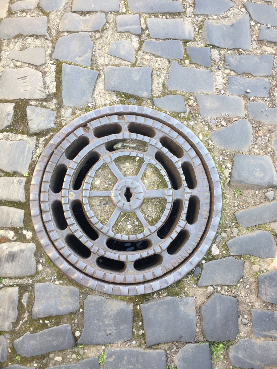 OFiggis's tweet photo. Old gully lids up a ginnel, Carlisle. #allmetalmonday https://t.co/n9TgzV9HvZ