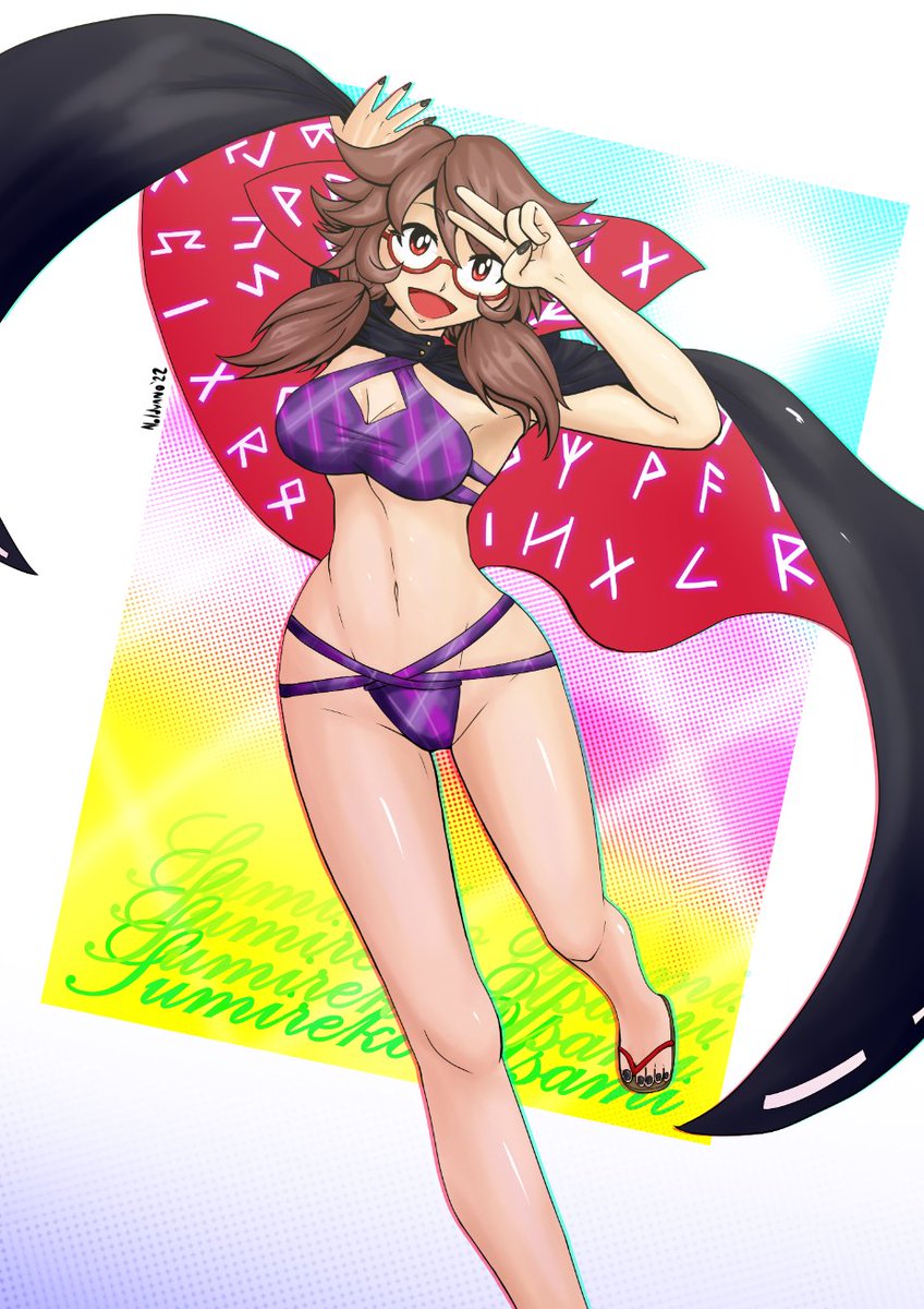 NoldvanoArt's tweet photo. Touhou Monthly Swimsuit: Usami Sumireko
One of my fav chars of 2hou. Glasses girls are the Best.
#touhouproject #touhou #2hou #sumirekousami #東方 #東方Project https://t.co/3pjsG1X1Wr