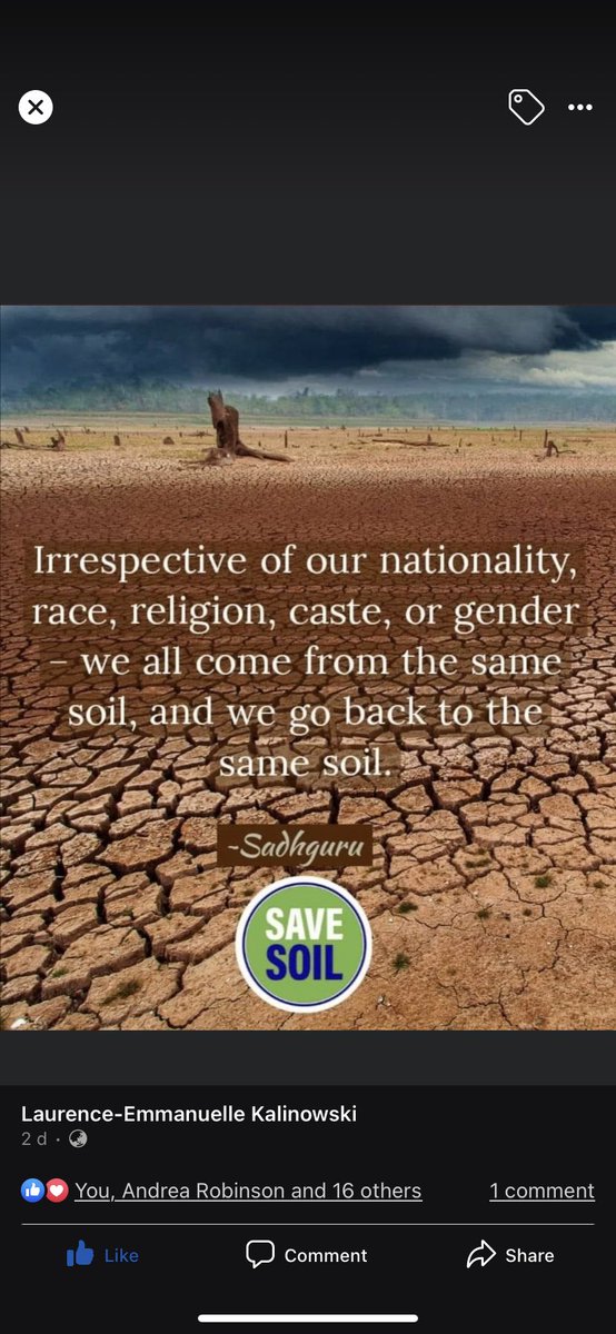 rishab531234's tweet photo. It's time we understand this fact...#SaveSoil https://t.co/KJYjHxdCuz