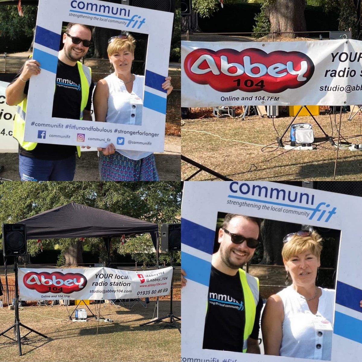 The Abbey 104 team were out supporting the <a href="/communifit/">Communifit</a> Sprint Triathlon at Leweston School over the weekend.
Well done to everyone that took part 👏
Abbey104 Part of the Community.