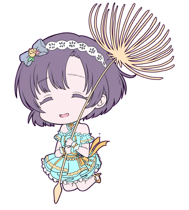 塗り途中だけどすでに可愛いが?? 