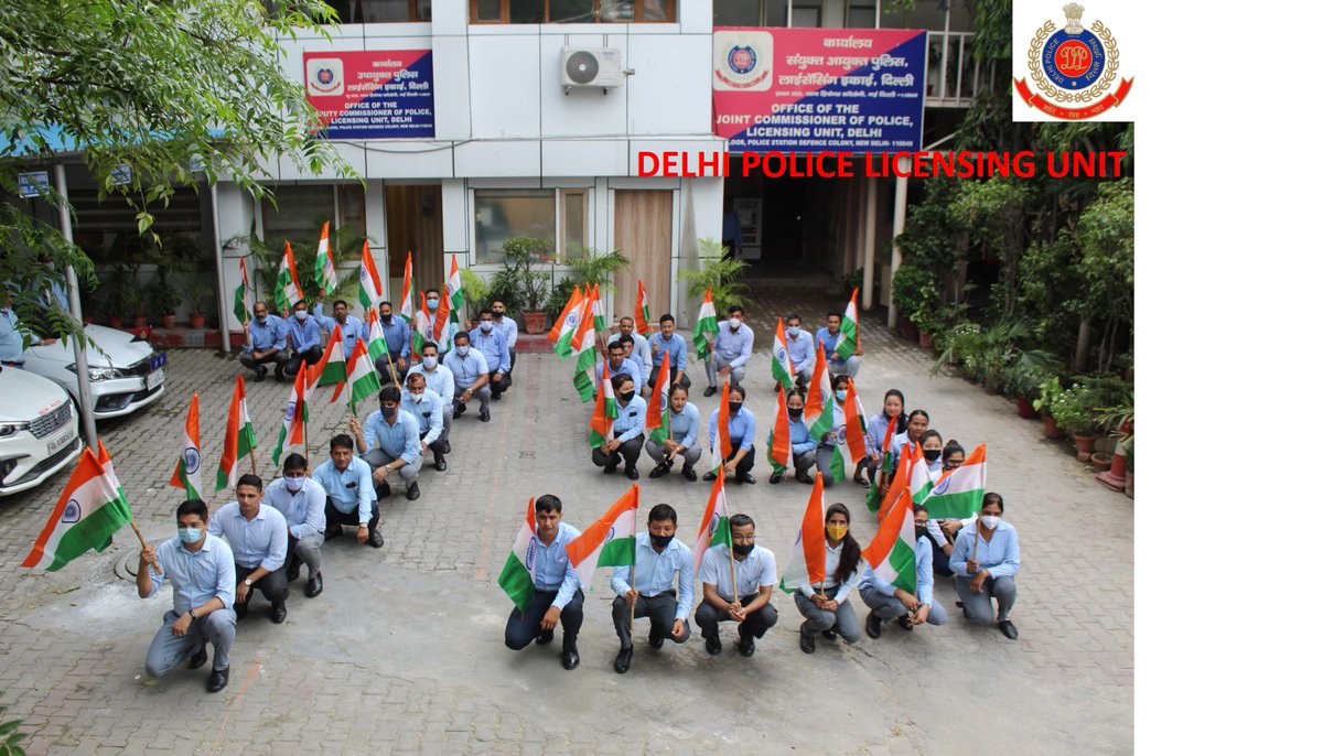 DP_Licensing's tweet photo. Celebration of Seventy Fifth Independence Day @DP_Licensing @CPDelhi @SanjaySingh_IPS @opmips
@DelhiPolice
#HarGharTiranga
#75thIndependence
#unityindiversity 
#AzadiKaAmritMahotsav
#IDAY2022 
#IndiaAt75 https://t.co/2Brm2TJLvv