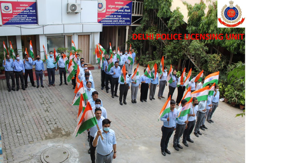 DP_Licensing's tweet photo. Celebration of Seventy Fifth Independence Day @DP_Licensing @CPDelhi @SanjaySingh_IPS @opmips
@DelhiPolice
#HarGharTiranga
#75thIndependence
#unityindiversity 
#AzadiKaAmritMahotsav
#IDAY2022 
#IndiaAt75 https://t.co/2Brm2TJLvv