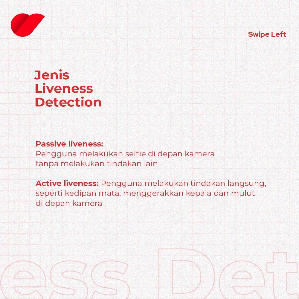 PrivyID's tweet photo. Pernahkah foto selfie atau harus menengok ke kanan, ke kiri, dan ke kamera saat proses registrasi?
Proses tersebut merupakan teknologi Liveness Detection, lho!
Simak penjelasan lebih lanjut terkait Liveness Detection berikut.
#SatukanTujuan #ChooseRight #ChoosePrivy https://t.co/YAg7FFdSJ6