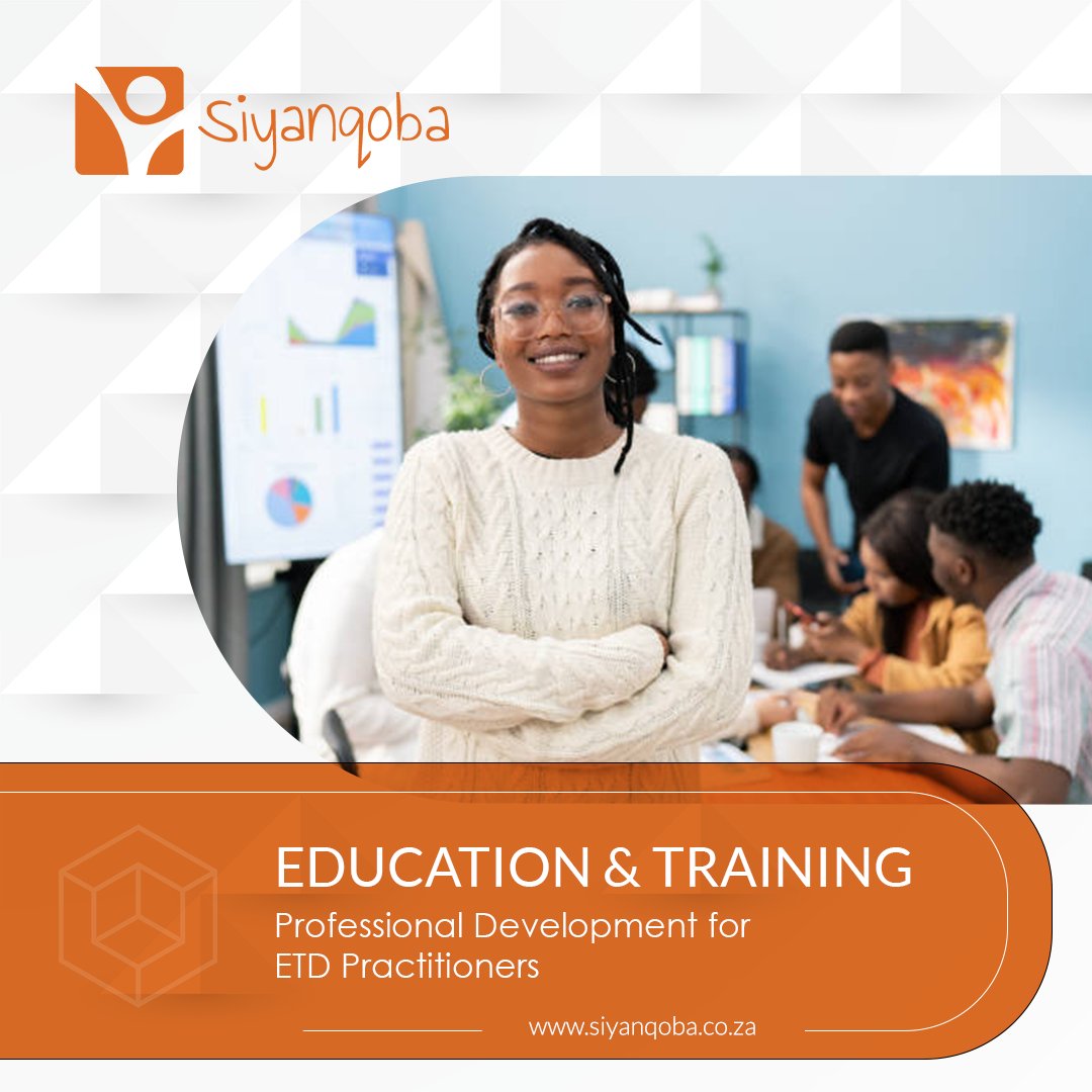 Siyanqoba_ZA's tweet photo. As an #ETD Practitioner, do you have essential skills to Facilitate, #Assess & Moderate? View our portfolio: https://t.co/L4fROndP3J #Siyanqoba #OccupationalDevelopment #EducatorTraining #AccreditedProgrammes #OBE #SAQA #NEXTEC #PeopleSolutions https://t.co/1RIQa7pxIX