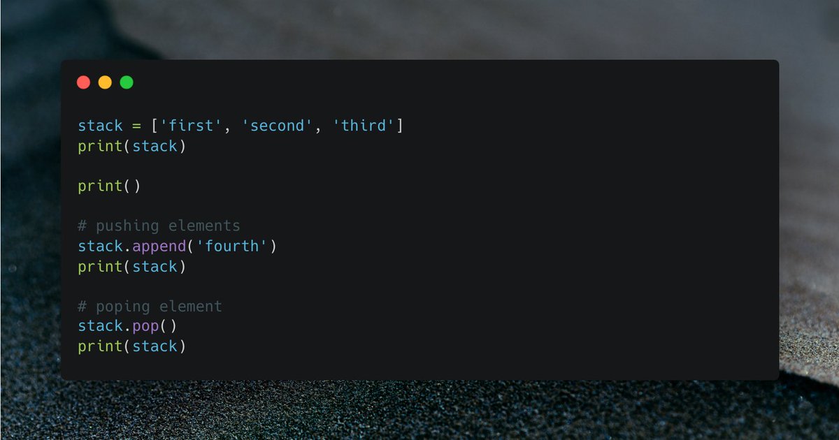 User-defined Data Structures in Python(with code snippets) 👨‍💻 Thread 🧵 ...