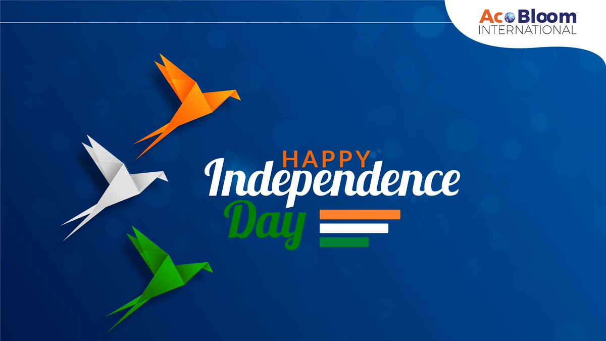 acobloom's tweet photo. May the glory of Independence Day be with us forever. AcoBloom International wishes you a very Happy Independence Day!
#independenceday #independenceday2022 #acobloom #acobloominternational https://t.co/nQULcAwoou