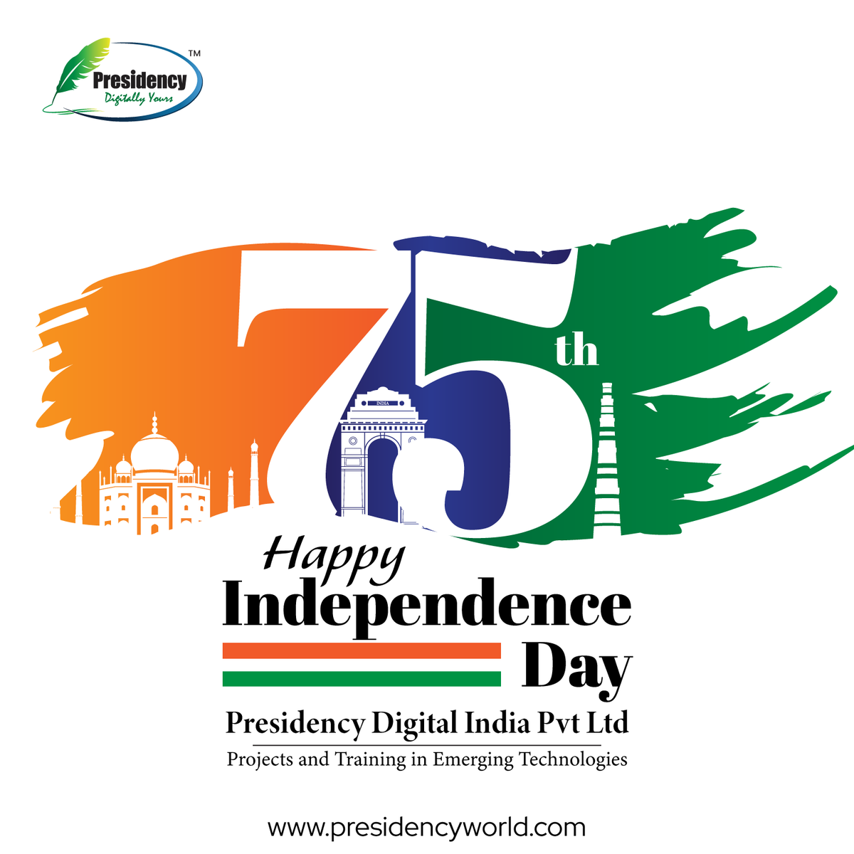 presidencyglob's tweet photo. Celebrating Azadi Ka Amrit Mahotsav 
They sacrificed their lives and endured unendurable pain just for the idea of "Freedom".

Remembering the sacrifices of Bravehearts freedom fighters, let's pledge to keep the nation's harmony protected.

Happy Independence Day. https://t.co/FjfZQUla4E