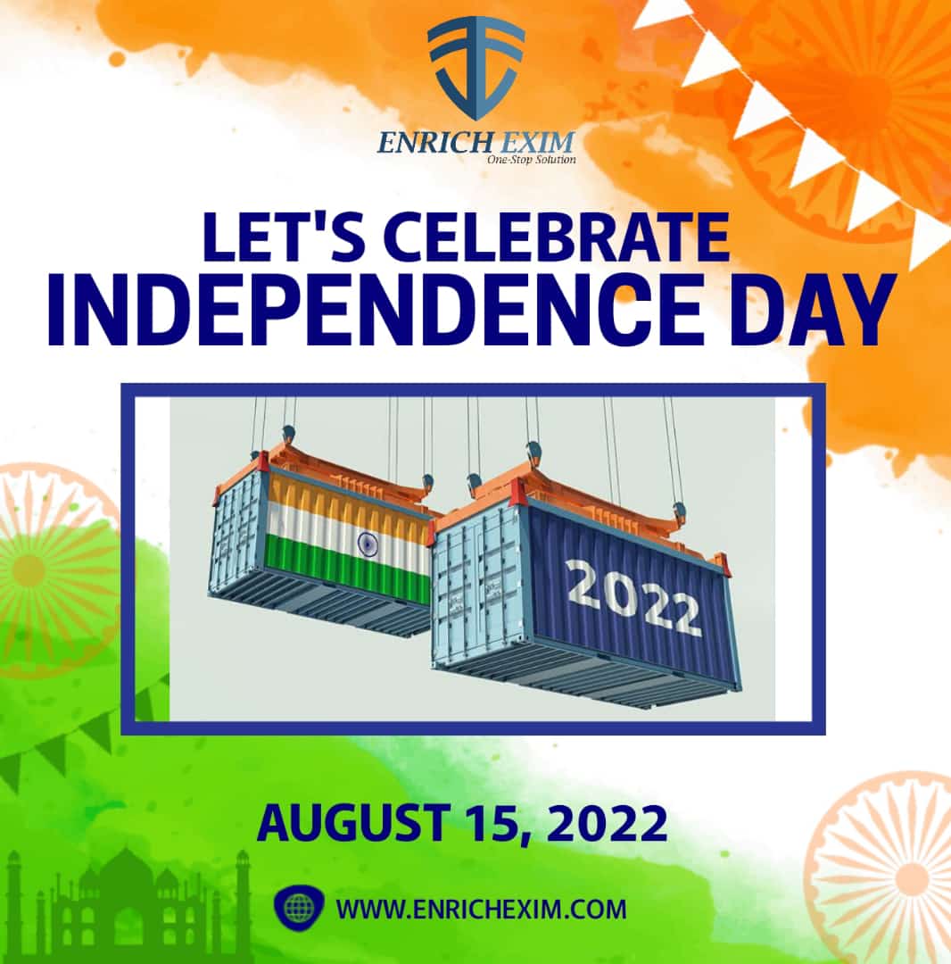 EnrichExim's tweet photo. Happy INDEPENDENCE DAY https://t.co/gnsnEhSIMz