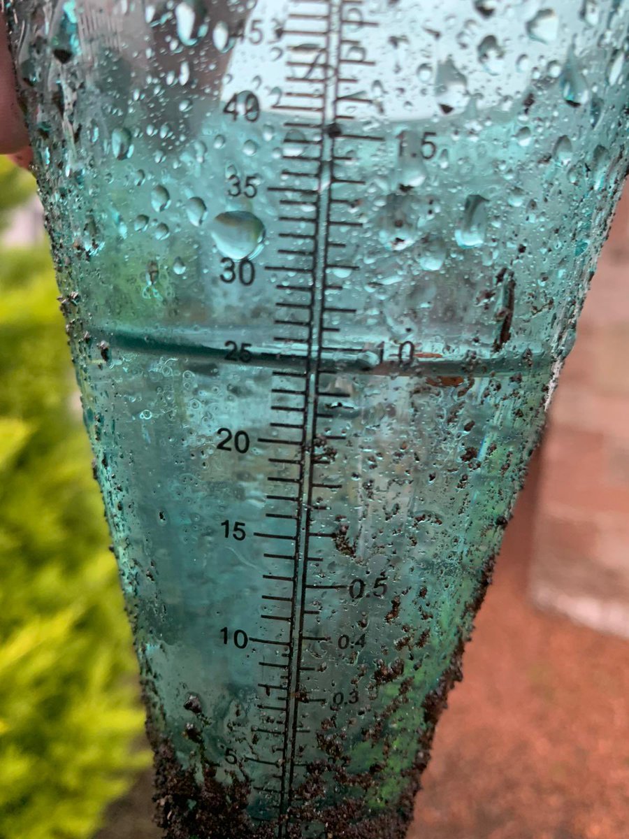 Not sure if it’s thunder or the spuds cracking!