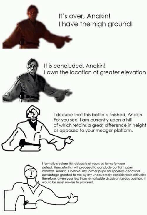 rPrequelMemes's tweet photo. It's over Anakin! https://t.co/IDsa5PLP5C https://t.co/EFaOC4MpSC