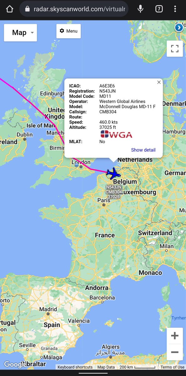 scan_sky's tweet photo. Pair Of Western Global Flights Operating For US Air Transportation Command Inbound To Rzeszów-Jasionka Airport 🇵🇱 From Dover AFB 🇺🇸

#N512JN - #CMB316
#N543JN - #CMB304 https://t.co/XM6iqDMIvc