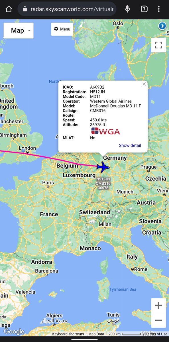 scan_sky's tweet photo. Pair Of Western Global Flights Operating For US Air Transportation Command Inbound To Rzeszów-Jasionka Airport 🇵🇱 From Dover AFB 🇺🇸

#N512JN - #CMB316
#N543JN - #CMB304 https://t.co/XM6iqDMIvc