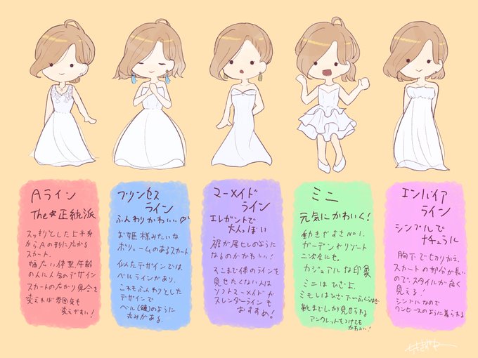 ウェディングドレス 高画質 のtwitterイラスト検索結果