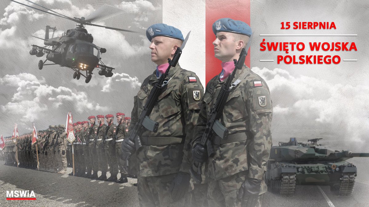 Na Pamiątkę Jakiego Wydarzenia Obchodzimy święto Wojska Polskiego Policja Olsztyn on Twitter: "RT @MSWiA_GOV_PL: 🇵🇱 15 sierpnia, na