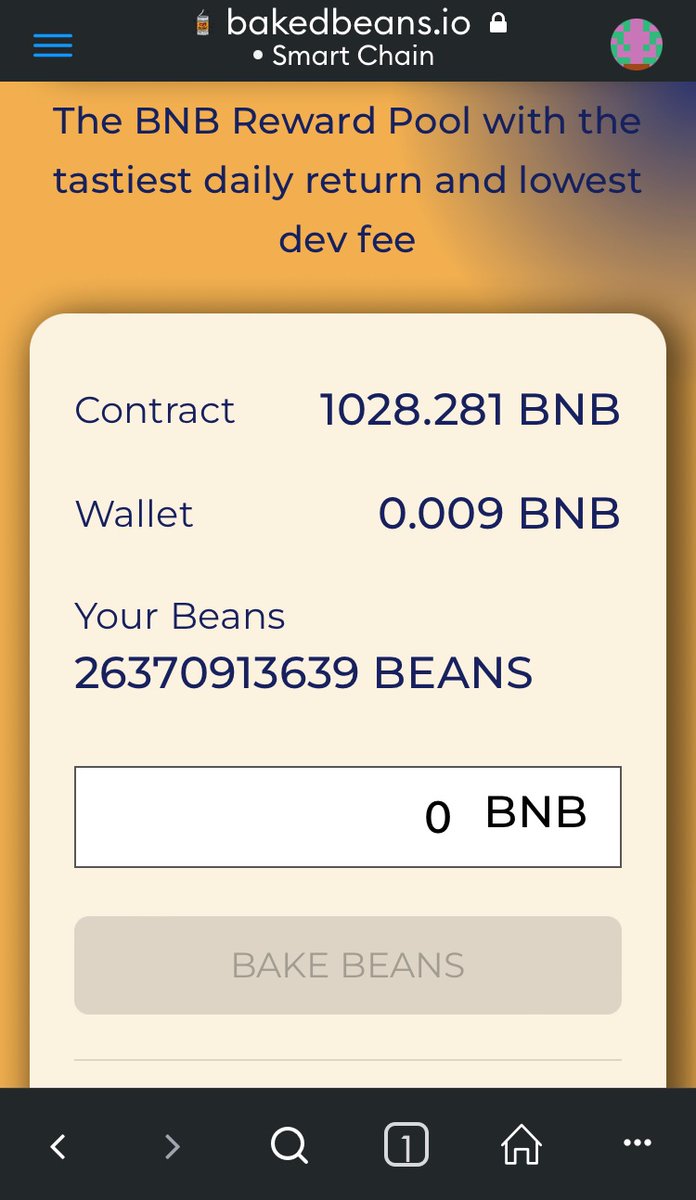 mounlimited634's tweet photo. I started my @BakedBeansMiner journey with 0.01 BNB and I have followed the strategy of rebake 6 eat 1/week. I have over 26 billion beans. Sh*ts going to be wild on reversal 😊 
#BakedBeansProject #BeanChartToken #Bakehouse #bct #bakedbeansminer #passiveincome #toastedavax https://t.co/62Kc8Fkmdf