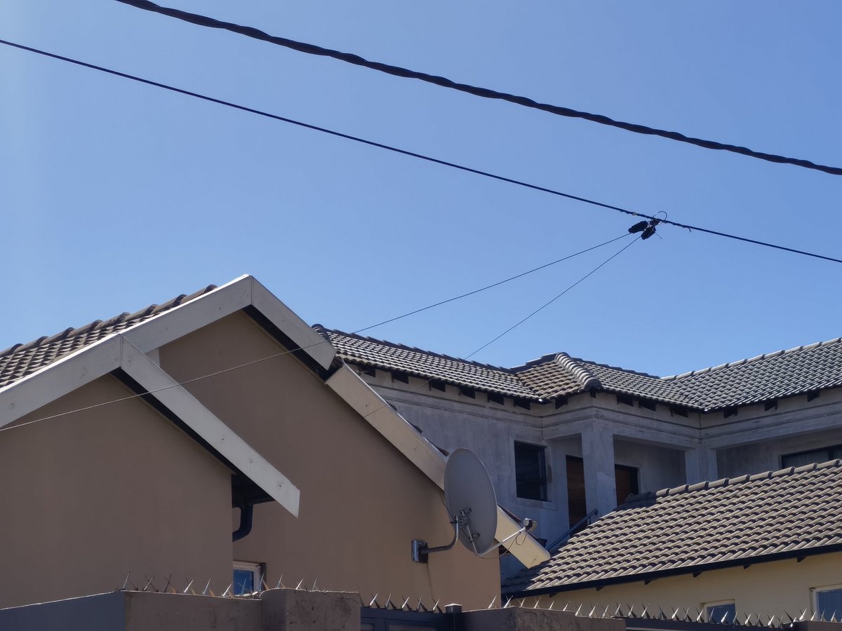 Buddah234's tweet photo. @vumatel cam you please send technicians to Devland ext 33 as we are not happy with the cables installed. The cable is blocking my path now. https://t.co/NE8GdxLwyJ