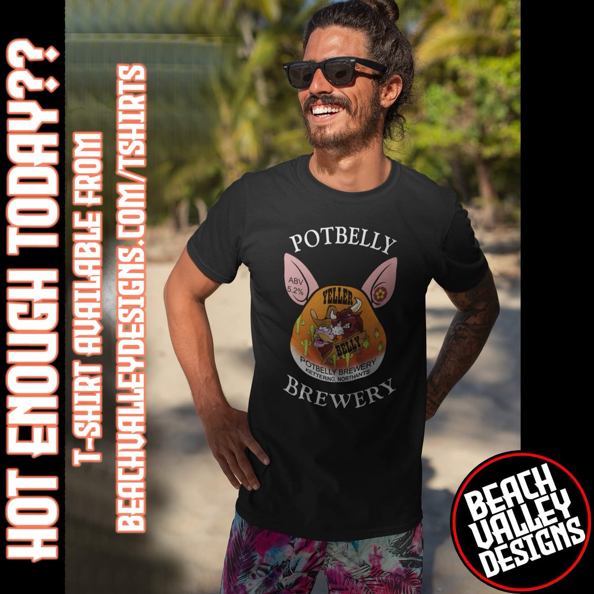 BeachValleyDsgn's tweet photo. Hot Enough today??
T-Shirt available from 
https://t.co/lpv5Cz8ZoU

#tshirt #shirt #t #tee #hot #heat #weatwave #wave #brewery #potbelly #northants #uk https://t.co/FRRf5FmHou