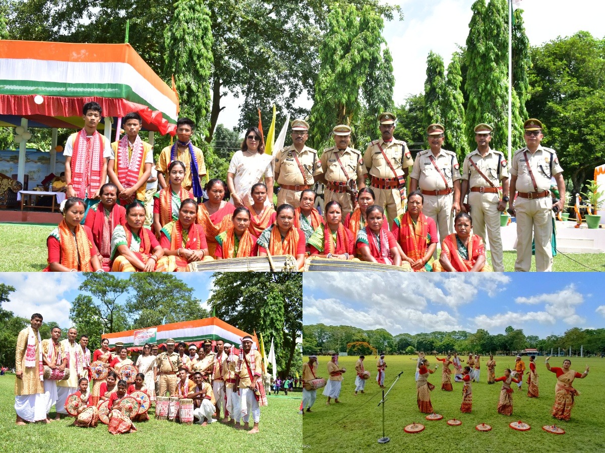 RubulDr's tweet photo. 76th Independence day celebrated at 3rd Assam Police Task Force battalion in befitting manner.#AzadiKaAmritMahotsav
#HarGharTiranga
#HarGharTirangaAssam
@PMOIndia
@HMOIndia
@MinOfCultureGoI
@CMOfficeAssam
@himantabiswa
@DGPAssamPolice
@assampolice @gpsinghips @AgarwalIps https://t.co/SUi0uT3R4s