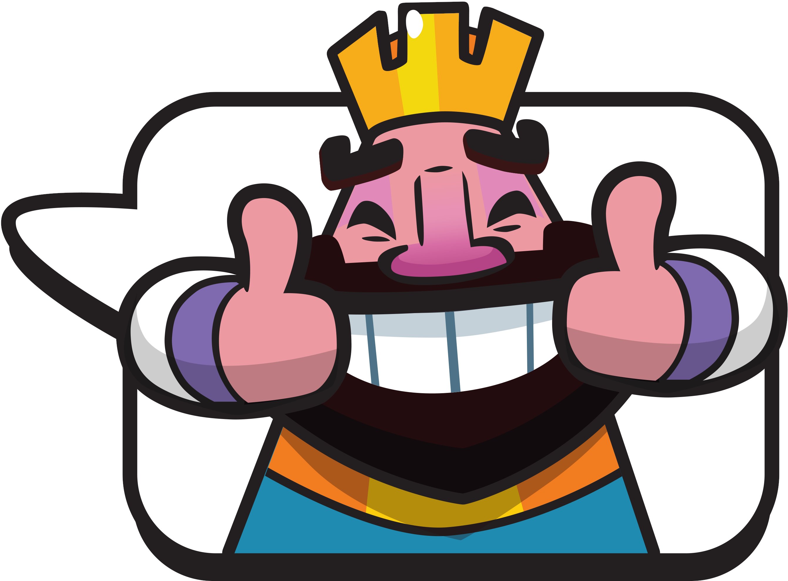 Clash Royale HeHeHeHaw Emote