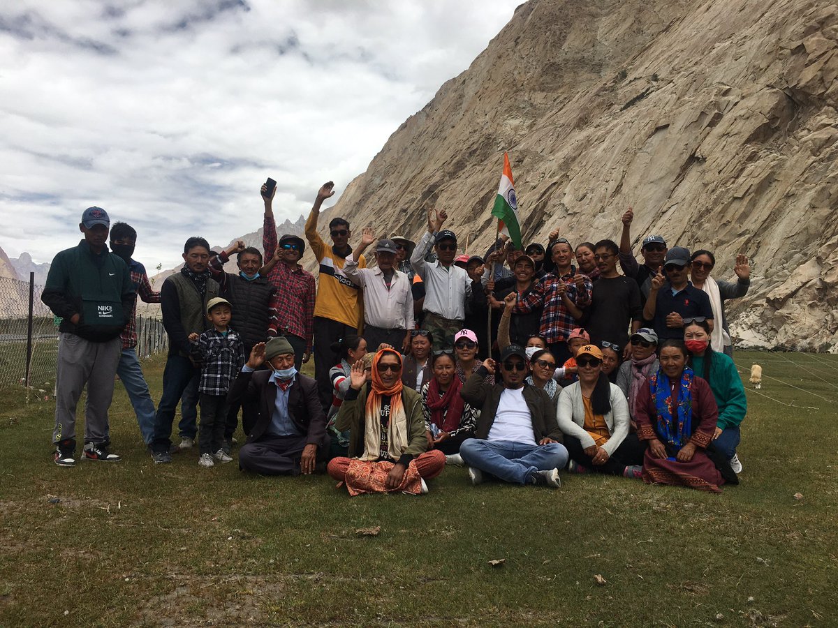 BjymNubra's tweet photo. BJYM Nubra warmest greetings to all on the auspicious occasion of 75th Independence Day.
HAPPY INDEPENDENCE DAY 🇮🇳🇮🇳🇮🇳.
@jtnladakh @BJYM @BjymLadakh @thinles_ladakh @Tejasvi_Surya @TseringAmo @NilzaHashur https://t.co/Y3J4YFKZka