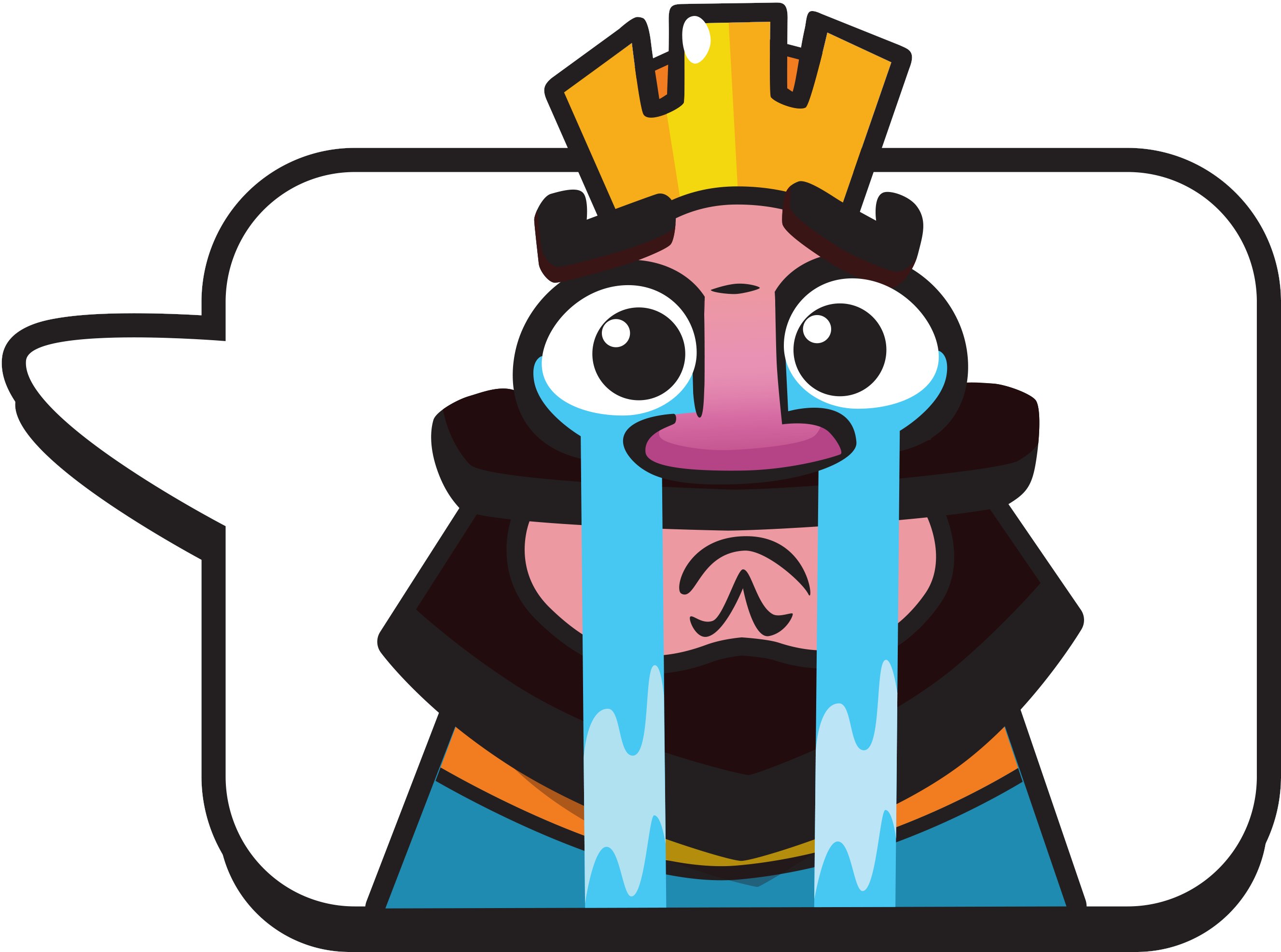 Clash Royale HeHeHeHaw Emote