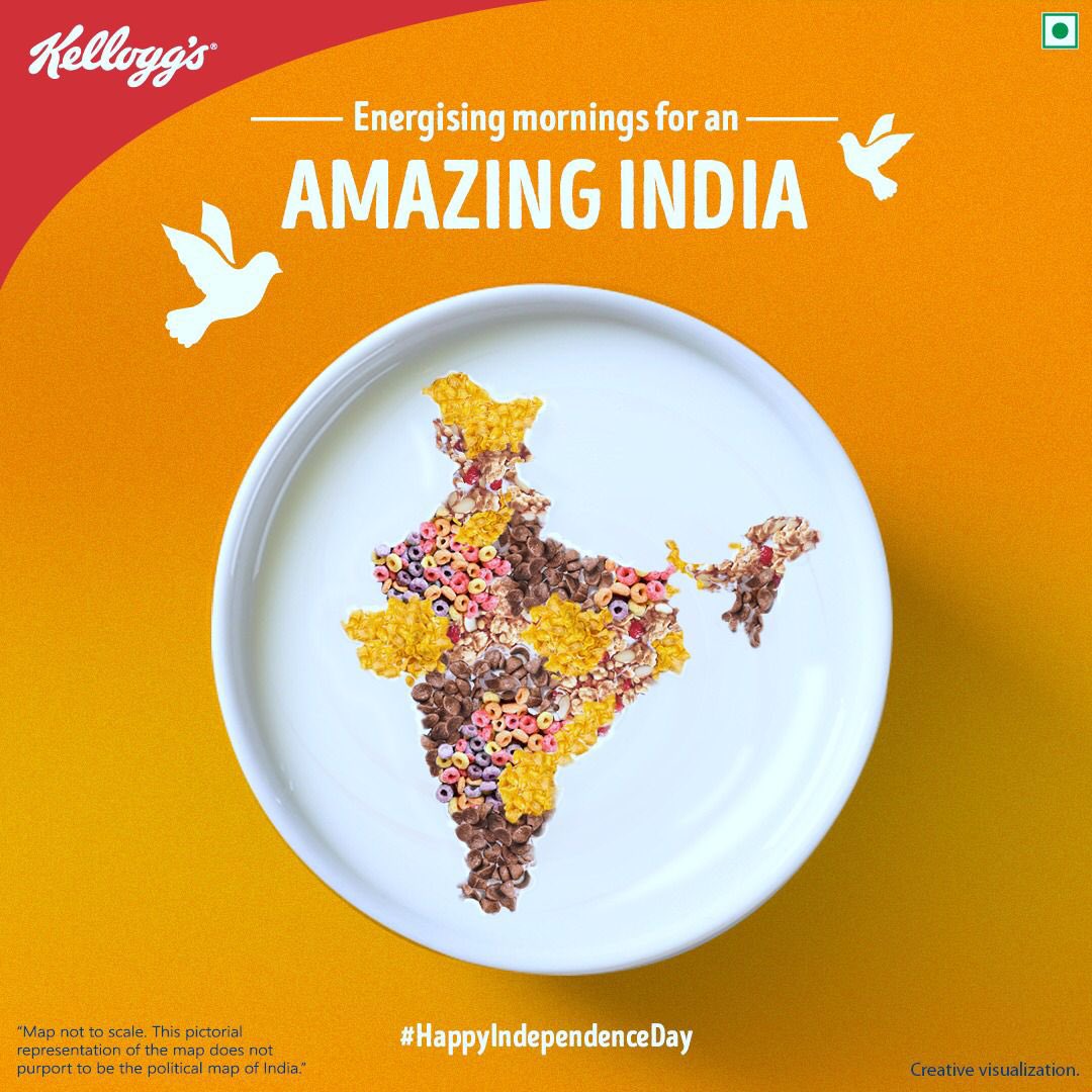 Let’s fuel our rising star. Seize the day, every day with a bowl of morning energy. Happy 75th Independence day, India!

#KelloggsIndia #KelloggsBreakfast #HappyIndependenceDay #HarGharTiranga