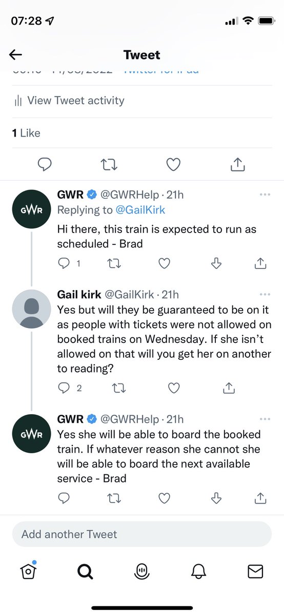 GailKirk's tweet photo. @gwr I really hope this is the case.  I am seeing some disturbing info about Newquay station this morning. https://t.co/ZF9XmvGPeW