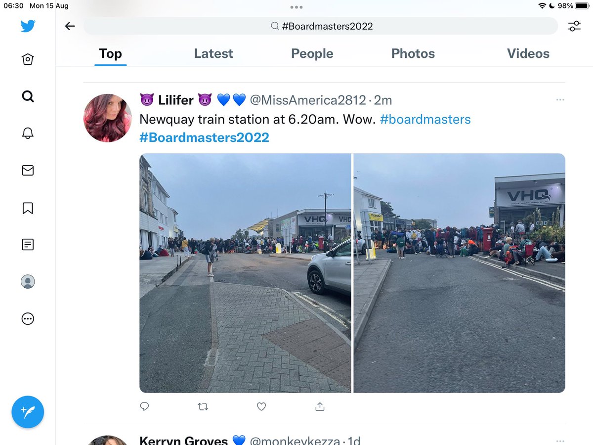 GailKirk's tweet photo. @gwr I really hope this is the case.  I am seeing some disturbing info about Newquay station this morning. https://t.co/ZF9XmvGPeW