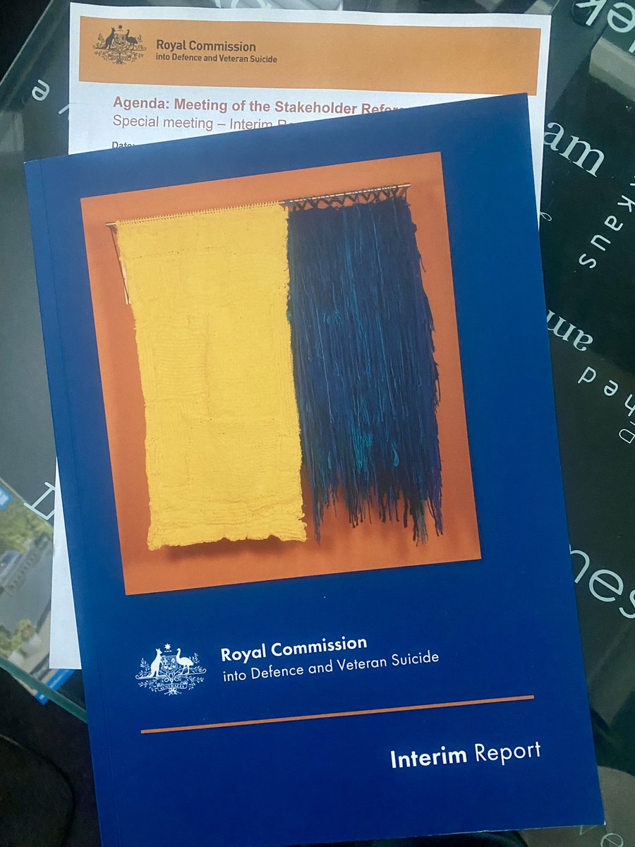 gmcherne's tweet photo. Met @roycommDVSRC today re the interim report. I have no doubt tangible recommendations will come for #Defence & #veteranfamilies. #VFACommissioner @DefenceFamilies #veterans #theyarelistening #families #veterans #practicaloutcomes #suicideprevention #hope #thrivingnotsurviving https://t.co/YlLbtk4D6n